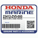 GEAR B, PRIMARY DRIVE (26T) (BLUE) (Honda Code 3702743).