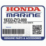  ПРОКЛАДКА, EX. PIPE (Honda Code 6990766).