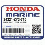 ROD A, SHIFT (XL)(C/R) (Honda Code 6991269).