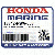ВКЛАДЫШ, КОРЕННОЙ "B" (НИЖНИЙ) (Honda Code 7007511). (ЧЁРНЫЙ (DAIDO) - 13342-PWA-003