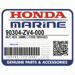 ГАЙКА, HEX. (6MM) (Honda Code 2800522).