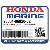 БОЛТ, FLANGE (6X20) (Honda Code 2867182).