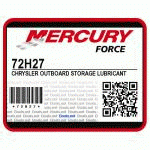 CHRYSLER OUTBOARD STORAGE LUBRICANT