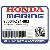 ВИНТ (Honda Code 9015553) - 90004-ZY1-003