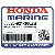 РУКОЯТКА, ХОМУТ / ФИКСАТОР *B9* (ATLANTIS BLUE) (Honda Code 0499079).