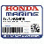  MOUTH SET, WATER (Honda Code 0351007).