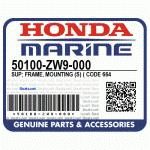  FRAME, MOUNTING (S) (Honda Code 6641740).