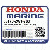  КЛАПАН, MANUAL (Honda Code 7207194).