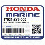 ARM, THROTTLE (Honda Code 6990675).