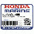 ШАЙБА, PLAIN (6MM) (Honda Code 1816537).