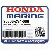 ГАЙКА, HEX. (8MM) (Honda Code 2945061).