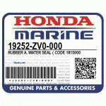 RUBBER A, WATER САЛЬНИК (Honda Code 1815000).