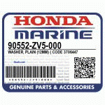 ШАЙБА, PLAIN (12MM) (Honda Code 3706447).