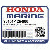БОЛТ, FLANGE (6X16) (Honda Code 3681004).