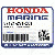           НАКЛЕЙКА, RR. (Honda Code 6246672).