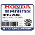 ПОДСТАВКА, МОТОР (Honda Code 5890223).