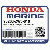  ГАЙКА, FLANGE (8MM) (Honda Code 7207731).