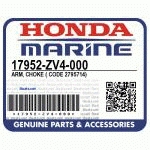 ARM, CHOKE (Honda Code 2795714).