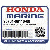 БОЛТ, FLANGE (8X110) (Honda Code 2891059).