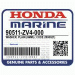 ШАЙБА, PLAIN (6MM) (Honda Code 2800621).