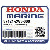 НАКЛЕЙКА, RR. (Honda Code 6008692).