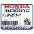 ШТАНГА  Включения "L" (Honda Code 5891718).