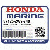 НАКЛЕЙКА, STARTER (ENGLISH) (Honda Code 6643621).