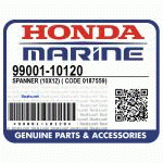 WRENCH (10X12) (OPEN END) (Honda Code 0187559).
