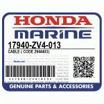              CABLE, NEUTRAL STARTING (Honda Code 2944403).