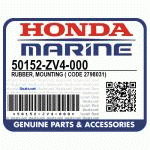 RUBBER, MOUNTING (LOWER) (A) (Honda Code 2798031).