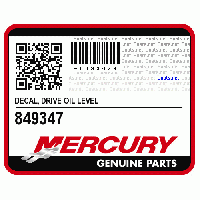 DECAL, Drive Oil Level, 849347