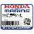 БОЛТ, HEX. (6X25) (Honda Code 3753696).