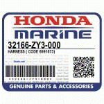 HARNESS (Honda Code 6991673).