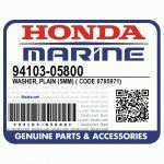 ШАЙБА, PLAIN (5MM) (Honda Code 0795971).