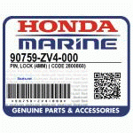 ШТИФТ, LOCK (4MM) (Honda Code 2800860).