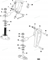 Transmission and Двигатель Mounting(BORG-WARNER 5000)