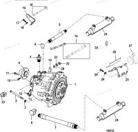 TRANSMISSION AND RELATED PARTS(BORG WARNER 72)
