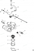 Thermostat And Housing(Manual Drain)(0W690192 and Below)