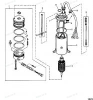 Power Trim Pump(Prestolite Round Motor)