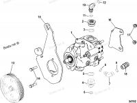 AXIUS Steering Comp., Hydraulic Pump (1A342859 and Down)