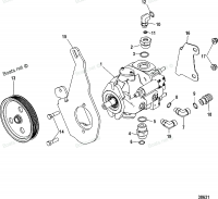 AXIUS Steering Comp., Hydraulic Pump (1A342860 and Up)
