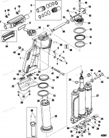Power Trim-Steering Cylinder