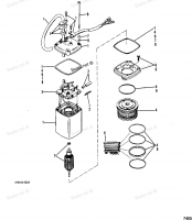 Power Trim Pump(Eaton Rectangular Motor)