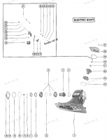 КОРПУС ПРИВОДНОГО ВАЛА(ДЕЙВУД) AND GEAR ASSEMBLY ELECTRIC SHIFT(PAGE 2)