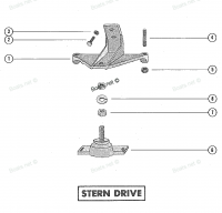 ENGINE MOUNTING (STERN DRIVE)