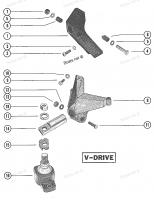 TRANSMISSION AND ENGINE MOUNTING (V-DRIVE)
