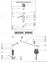 DISTRIBUTOR ASSEMBLY, COMPLETE MERCURY MARINE