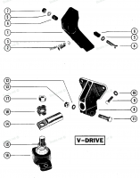 TRANSMISSION AND ENGINE MOUNTING (V-DRIVE)