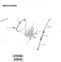 MERCATHODE (STERN DRIVE)