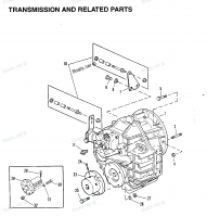 TRANSMISSION AND RELATED PARTS (INBOARD)